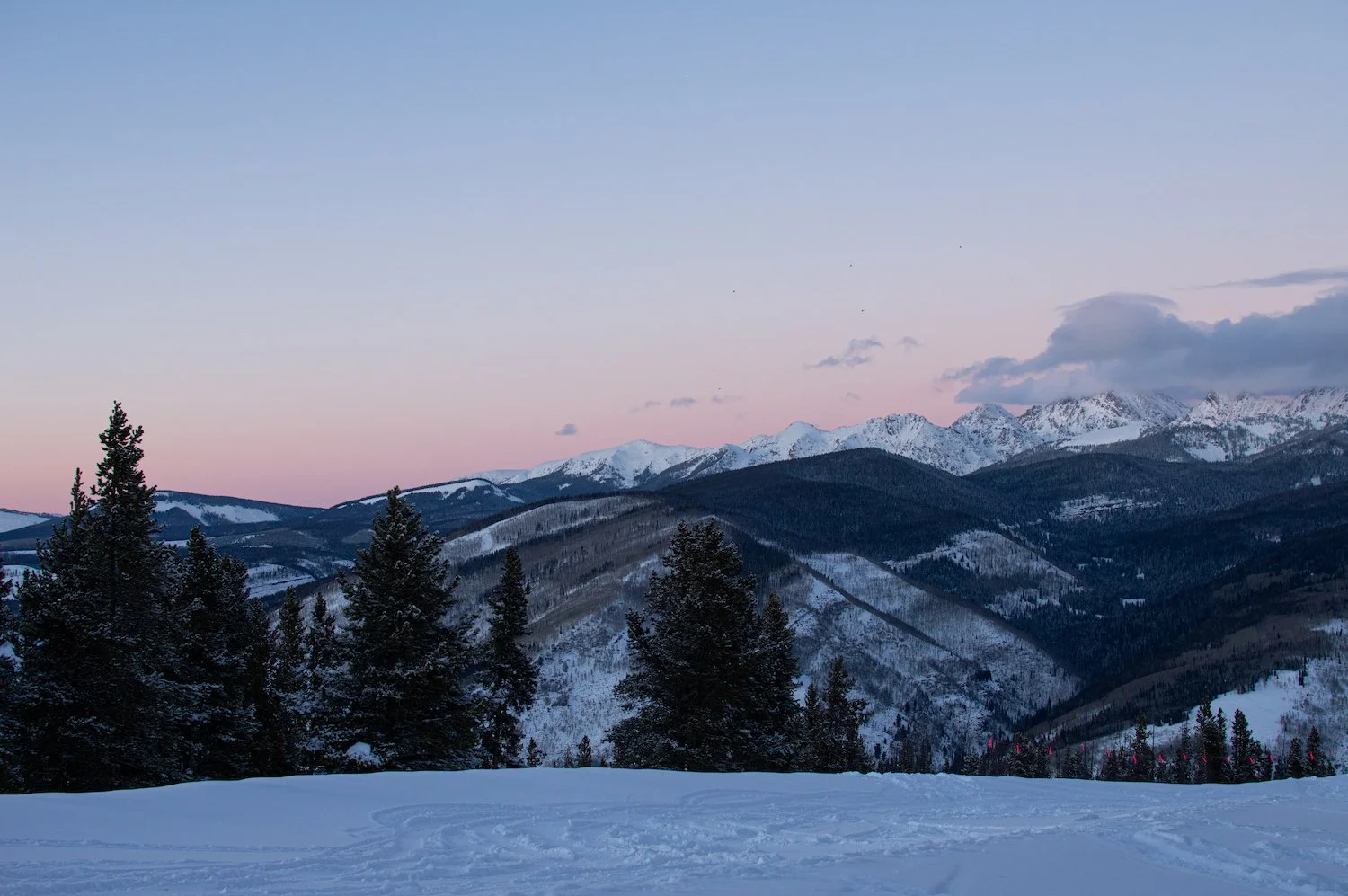 Pink sunset 