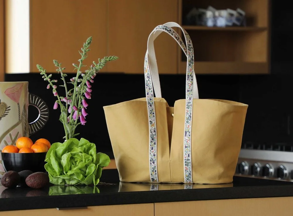 collapsible market tote