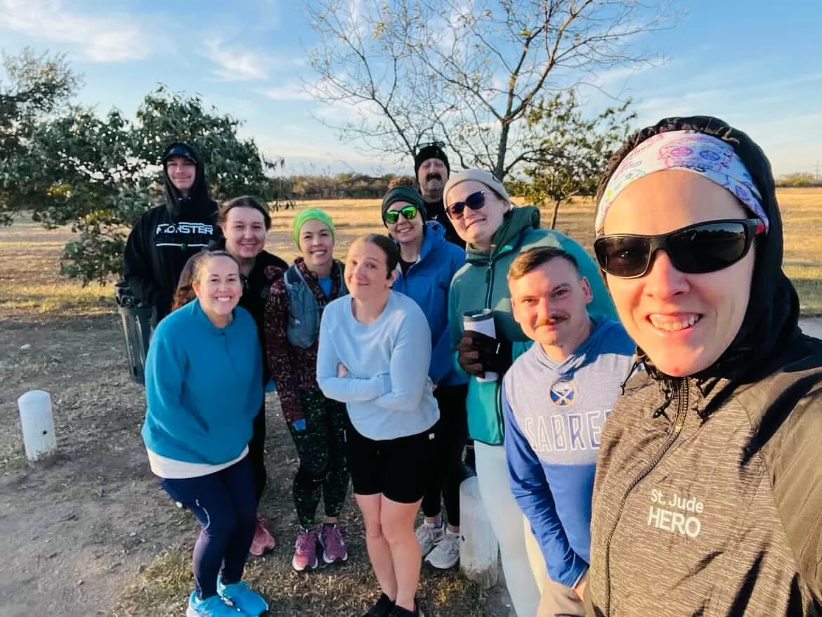 Saturday group, cold ain&rsquo;t no thang!