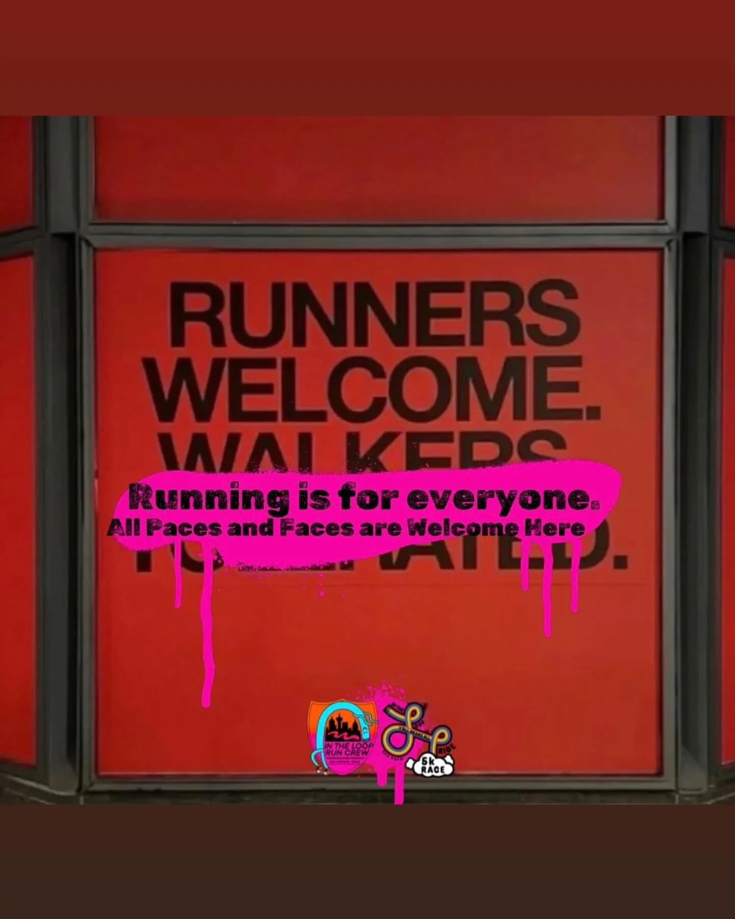 We are a welcoming run group dedicated to creating a safe and supportive space for runners of all abilities and backgrounds.

Our community embraces diversity, inclusivity, and equality. We believe that running is a joyful experience accessible to ev