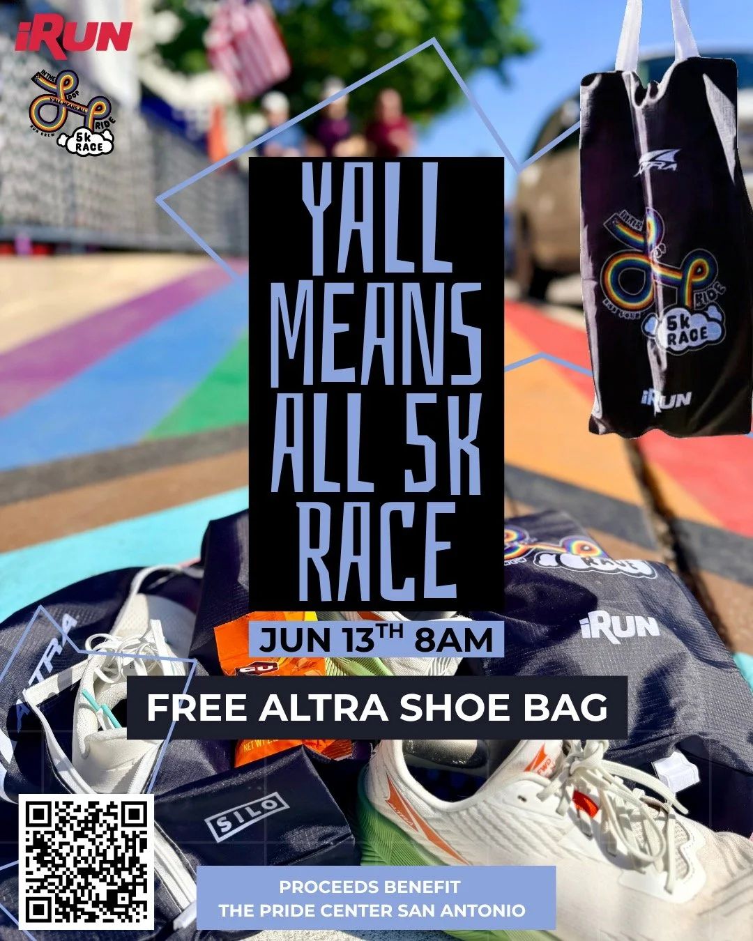 🏳️&zwj;🌈 Registration is officially open for San Antonio&rsquo;s most spirited event: the 5th Annual @yallmeansall5krace 

Whether you&rsquo;re aiming for a personal best or looking for a fun stroll with friends, this race is all about community, a