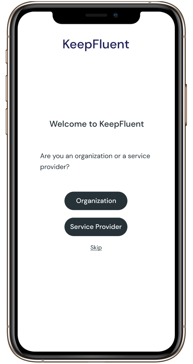 Option for users that affects the rest of onboarding