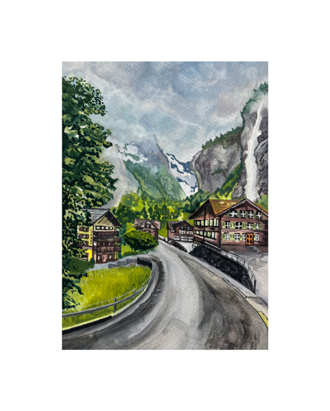 Switzerland 5" x 7" Matted Print