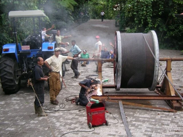Bc Wire Rope Jobs Wire Rope Work — Highlander Ski Lift Services & Construction, Inc.