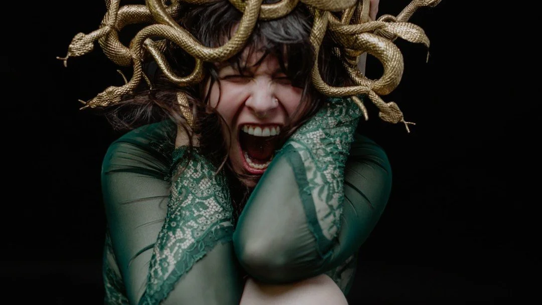 MONSTERS AND GODDESSES
Every year on my birthday I do a self-portrait, but this year I didn’t because my 6-year-old fell out of a 2nd story window. Days spent in the Pediatric Intensive Care Unit felt like forever because what even is time in