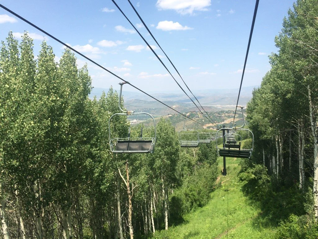 summer in park city, utah
