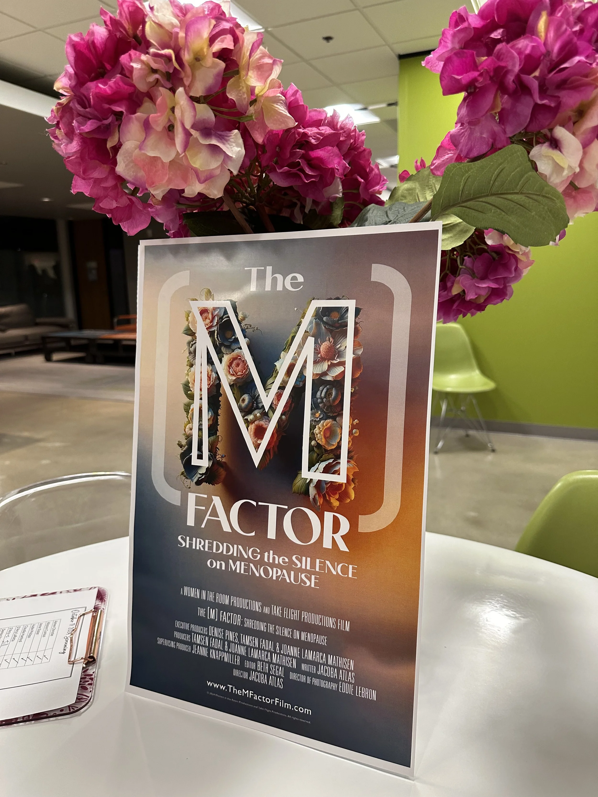 The M Factor:  Shredding the Silence on Menopause