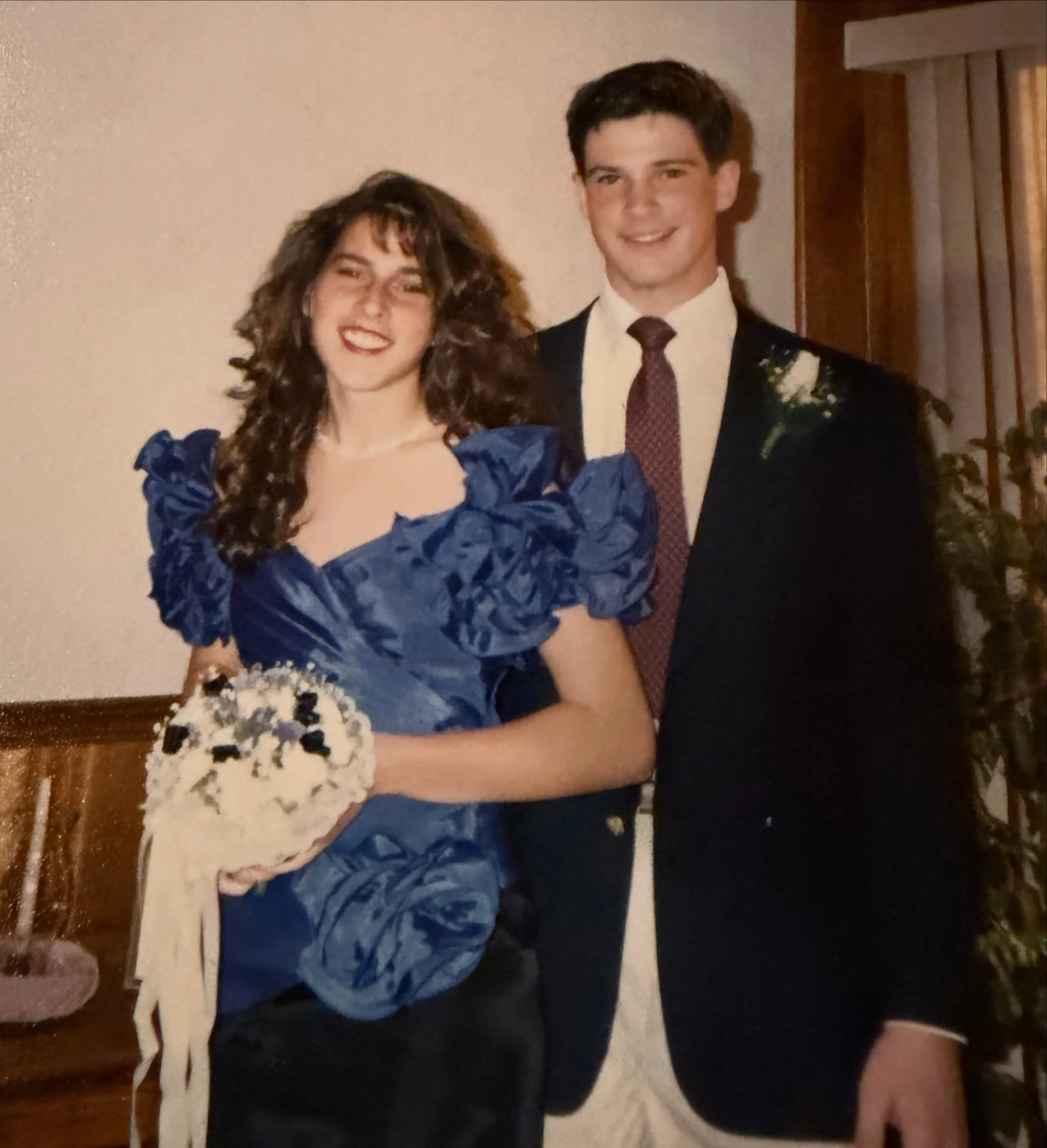 Junior Year HOCO in the 1900s. #hoco