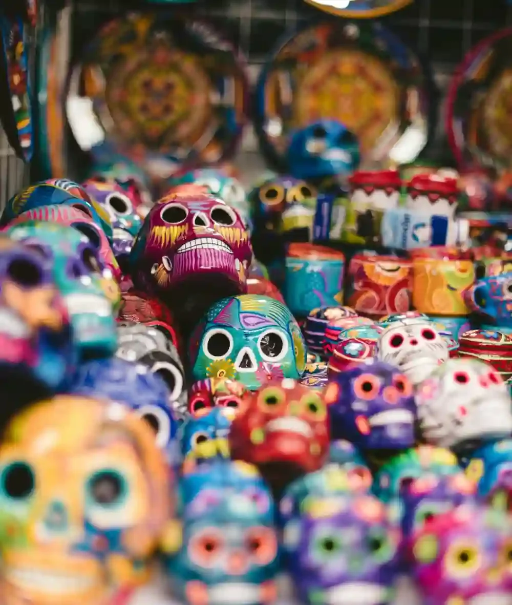 Colorful Mexican Artisan Pottery