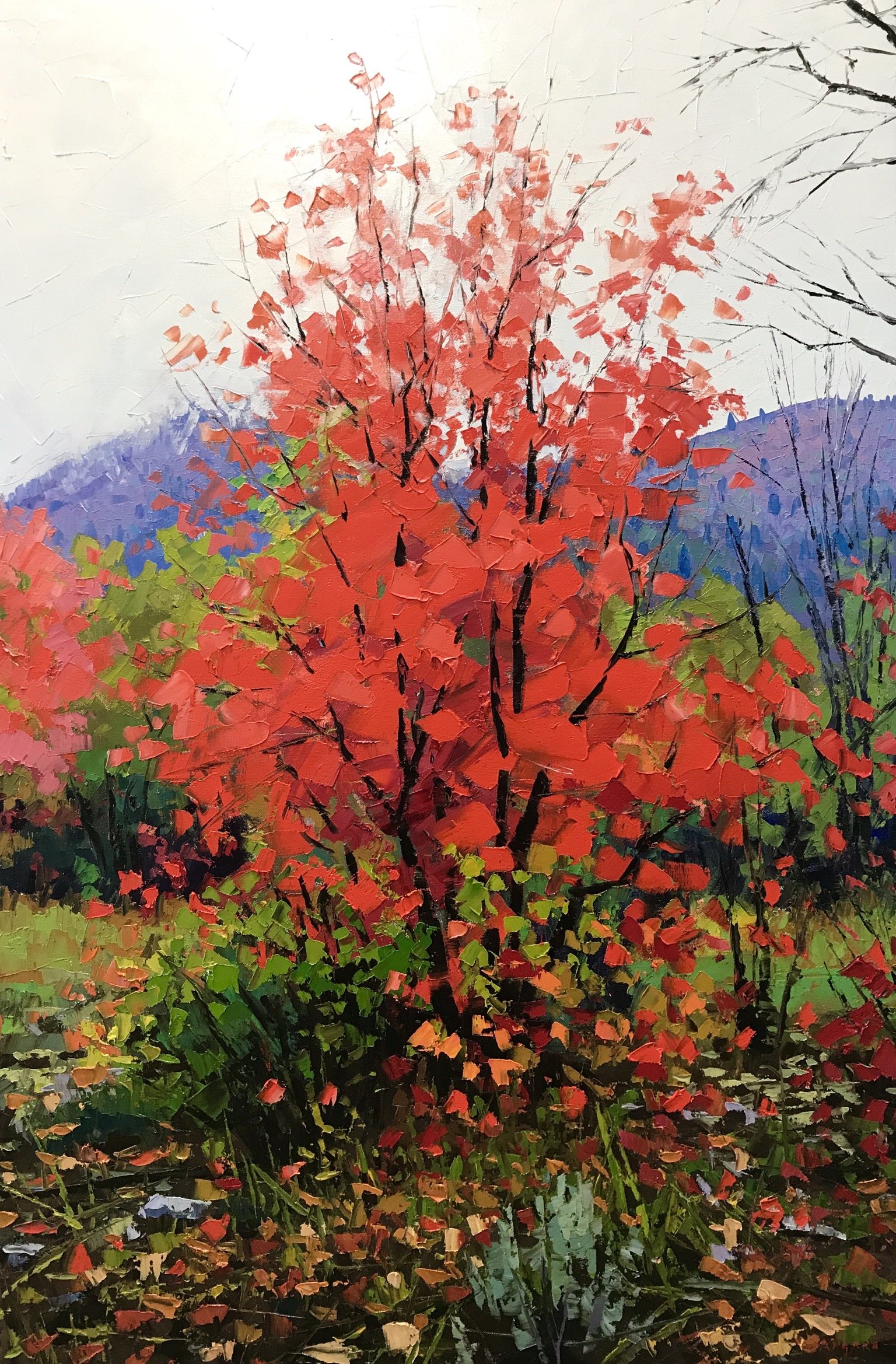 Hallelujah, oil on canvas. Original art by Utah painter, Douglas Aagard