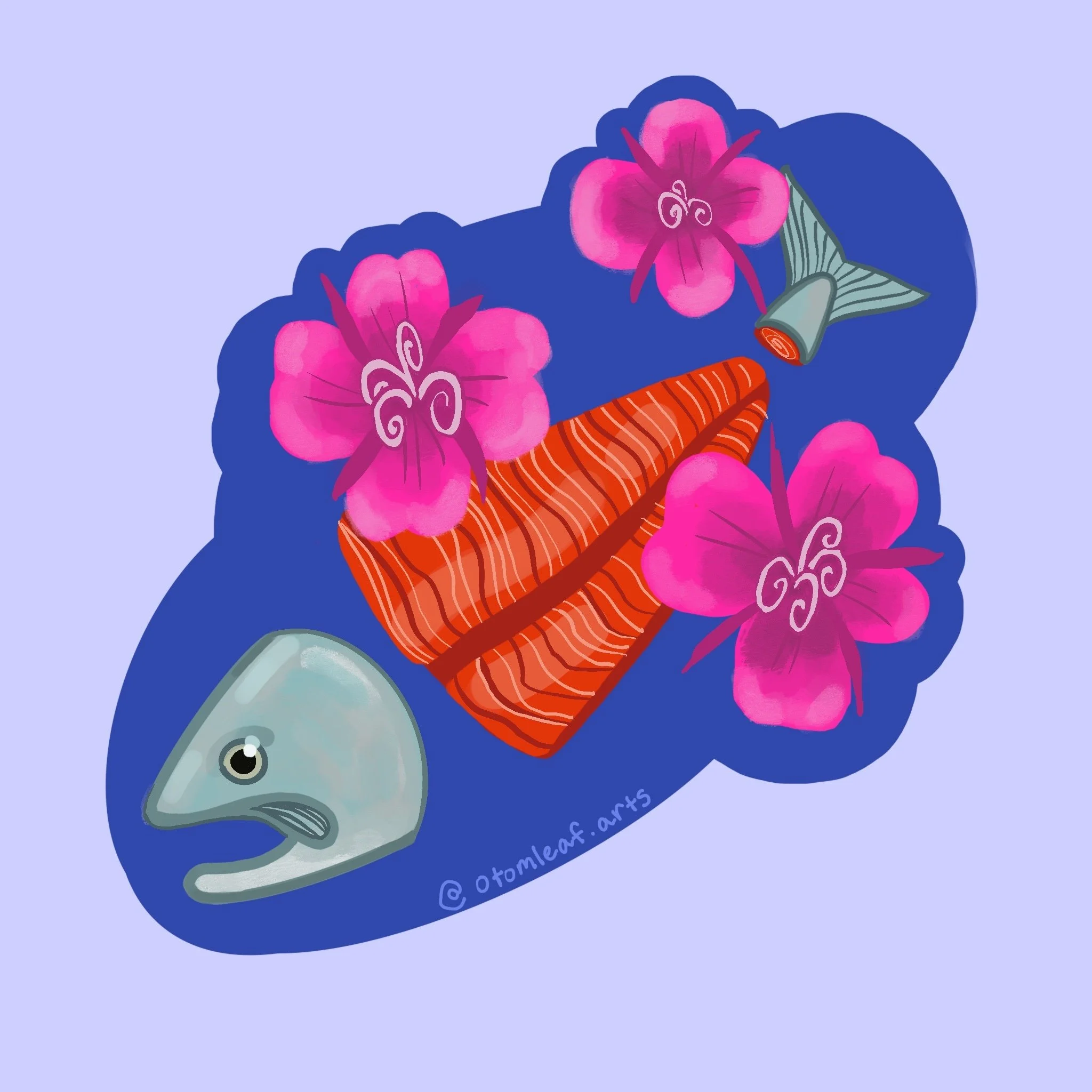 Salmon & Fireweed