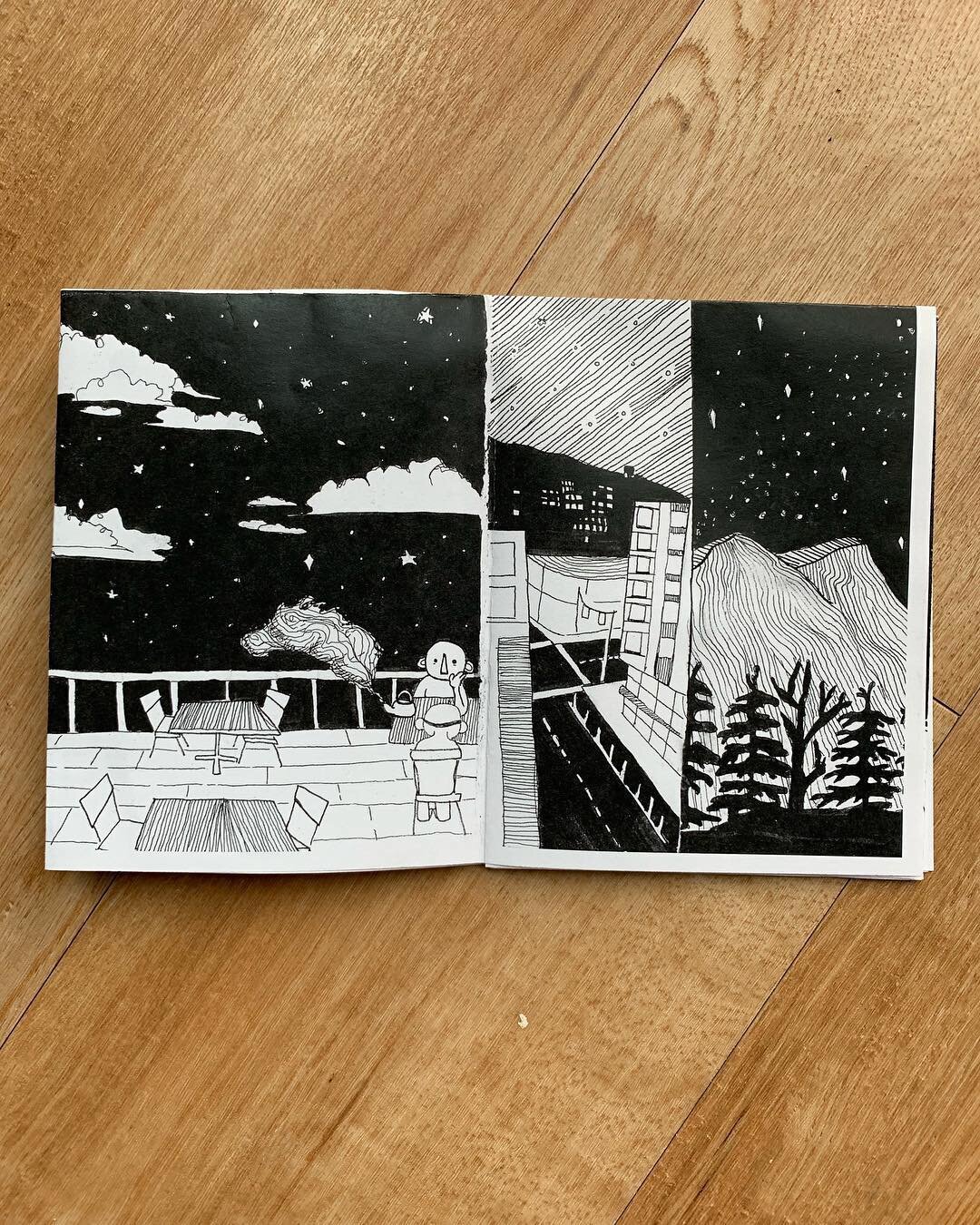 first and second page