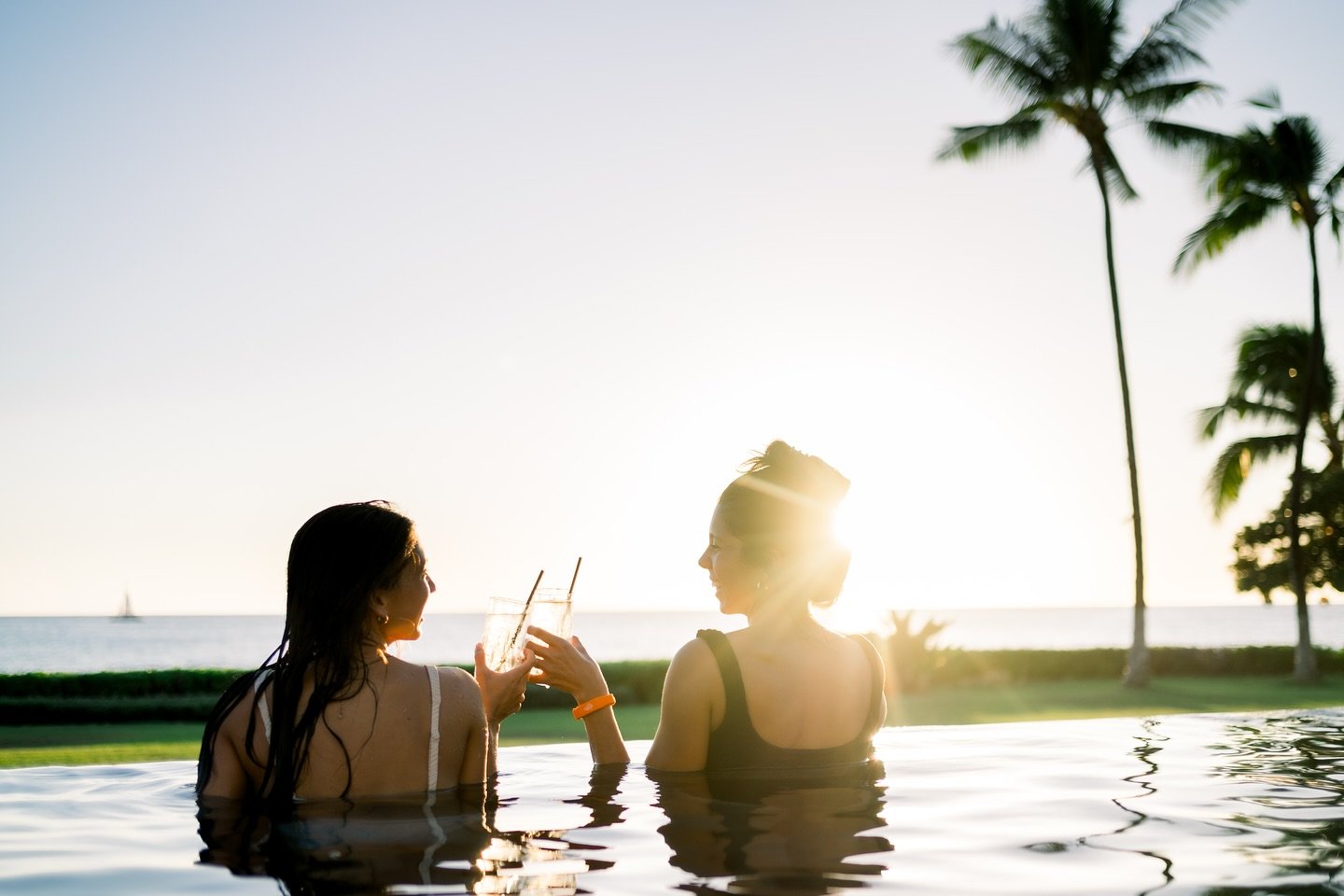 Just give me my bestie, a good sunset + a cocktail + we&rsquo;re all set!

It was good fun photographing these two in an impromptu sunset pool session earlier last month! Every now + then, when it comes to photos, I find that  we get so focused on ha