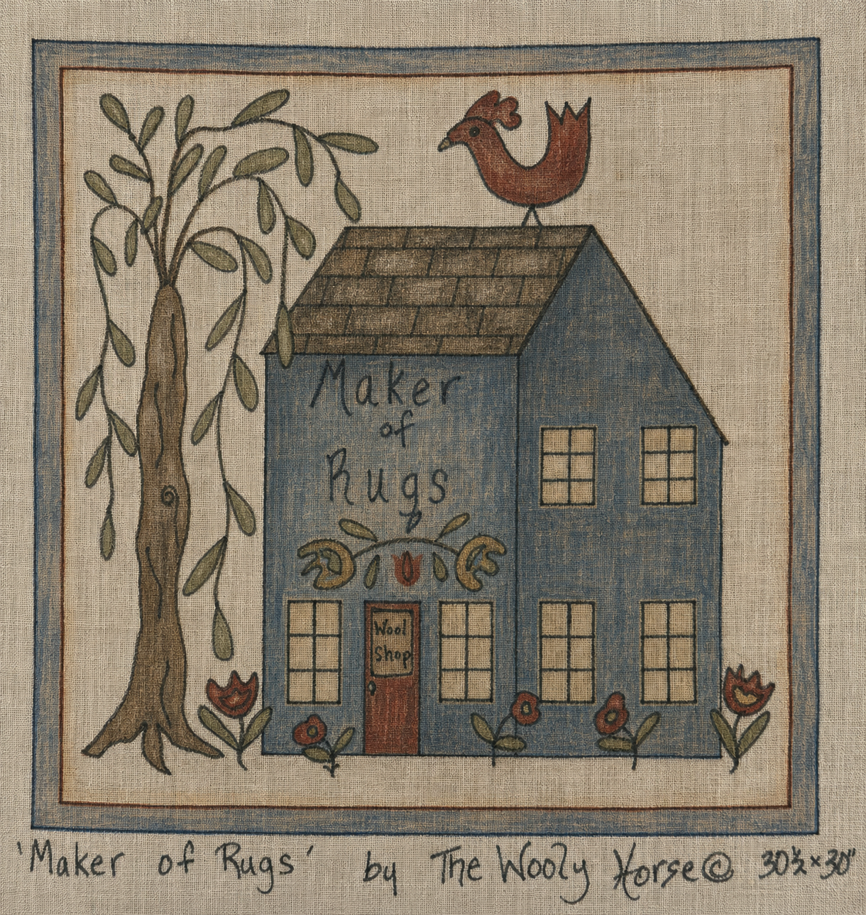 Maker of Rugs Rug Hooking Pattern