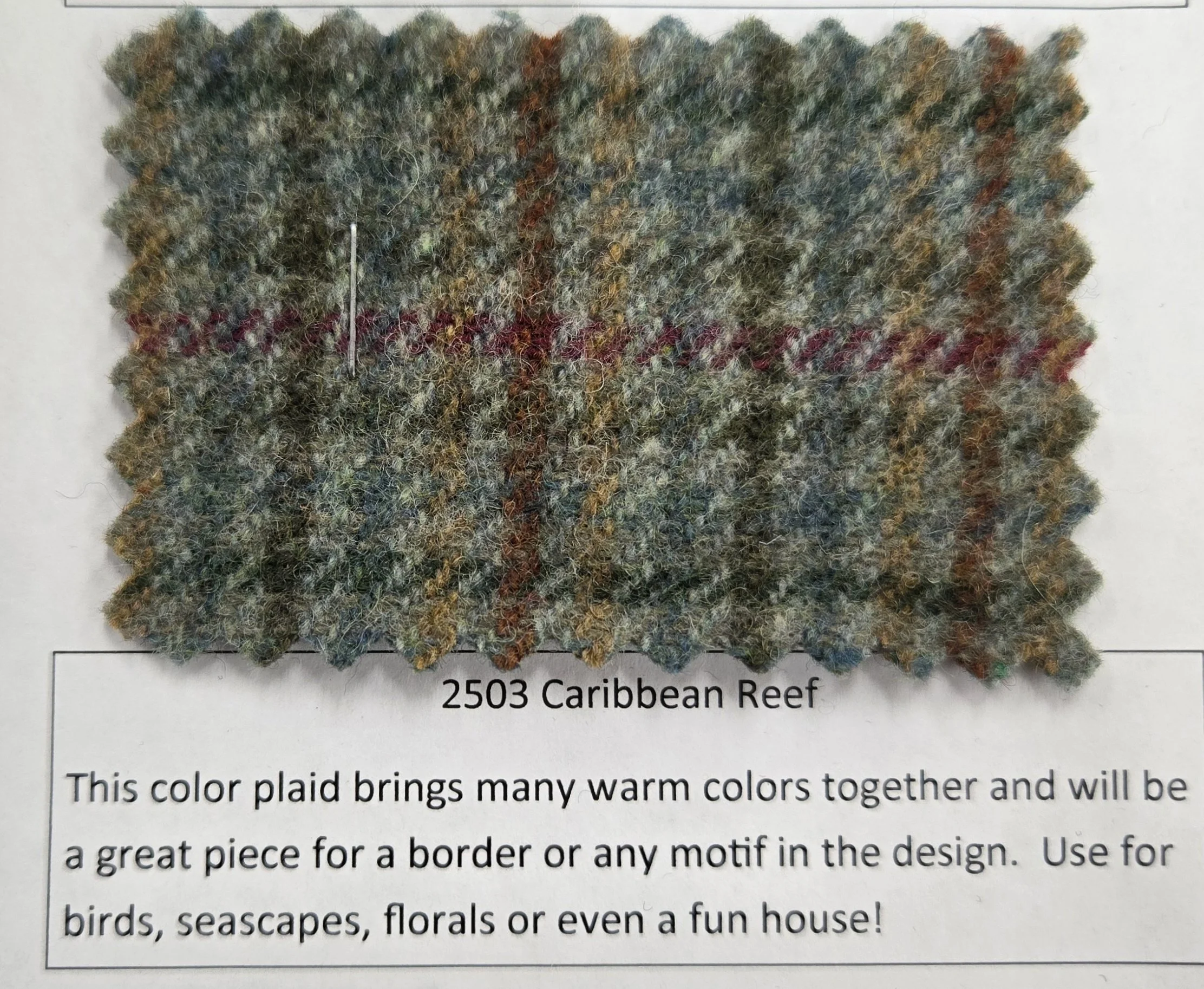 Wool As-Is Caribbean Reef