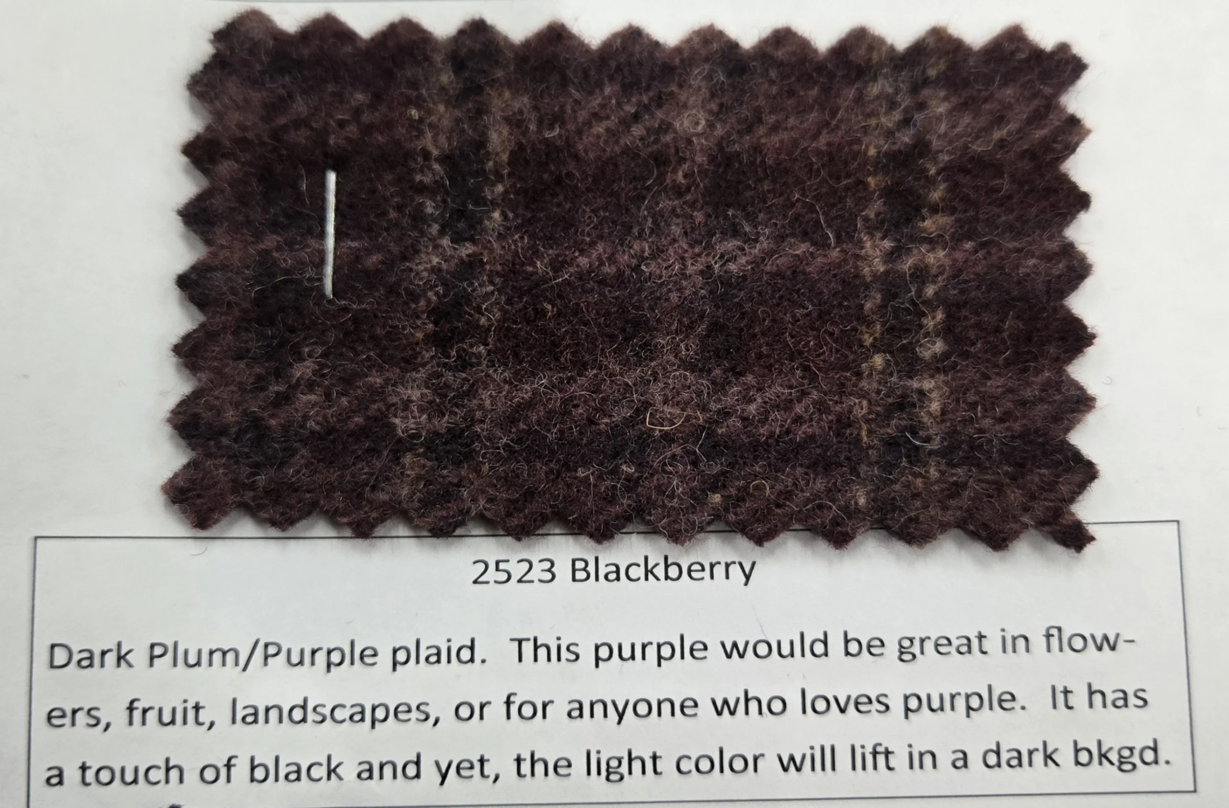 Wool As-Is Blackberry