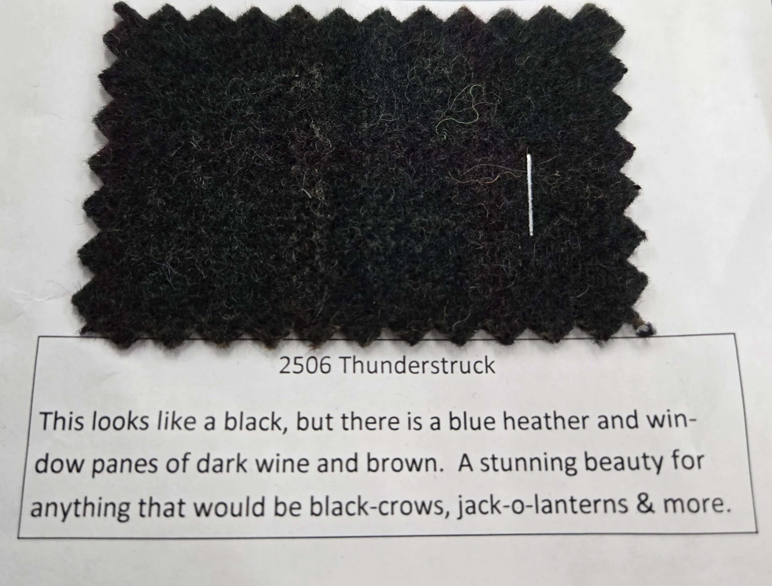 Wool As-Is Thunderstruck