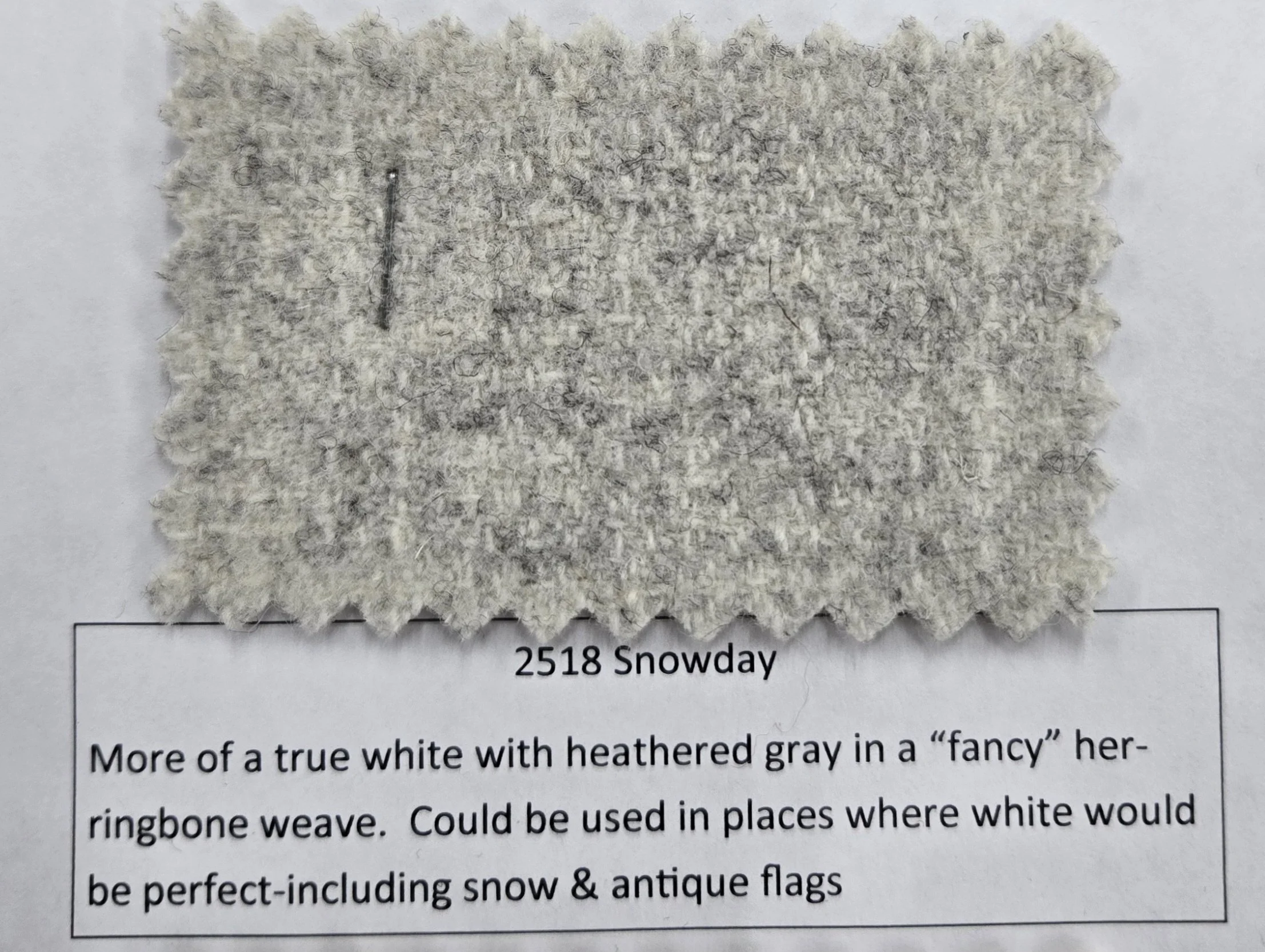 Wool As-Is Snowday