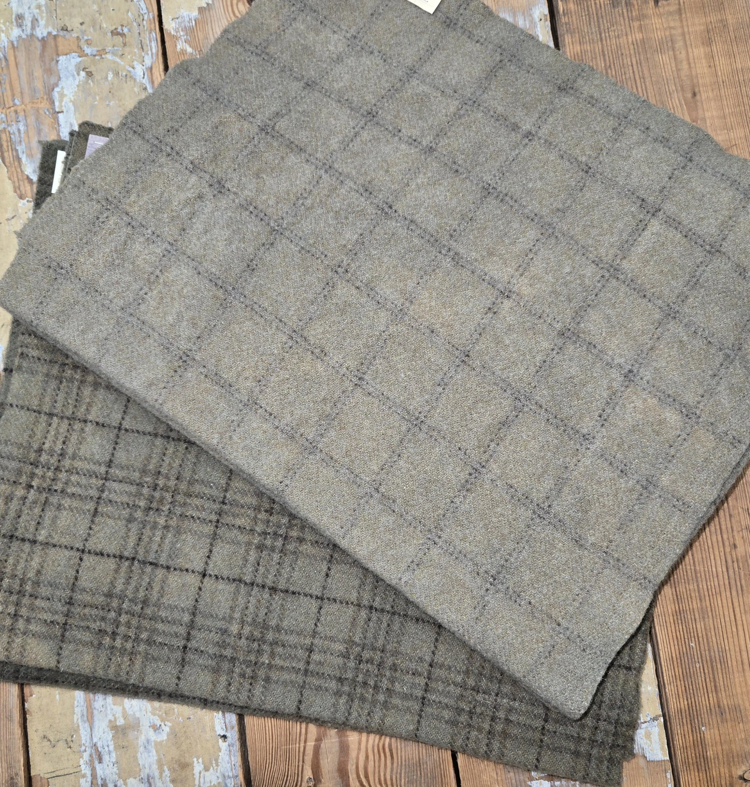 Grungy Blue Hand Dyed Wool