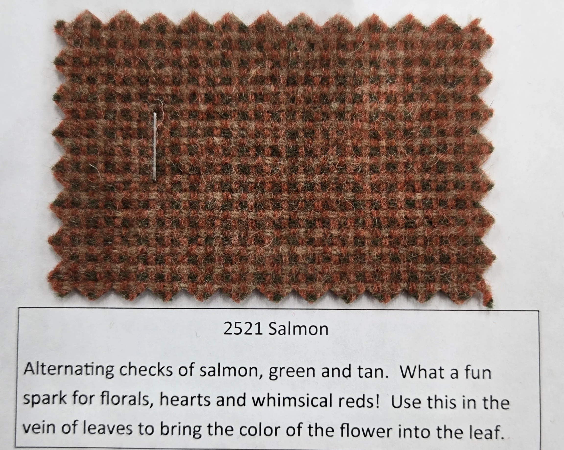 Wool As-Is Salmon