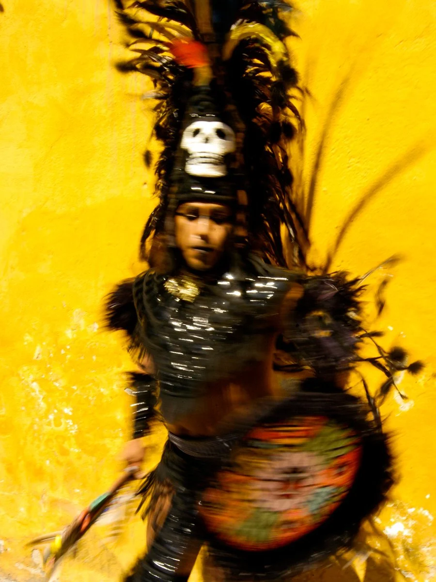 Mexican costume dancer