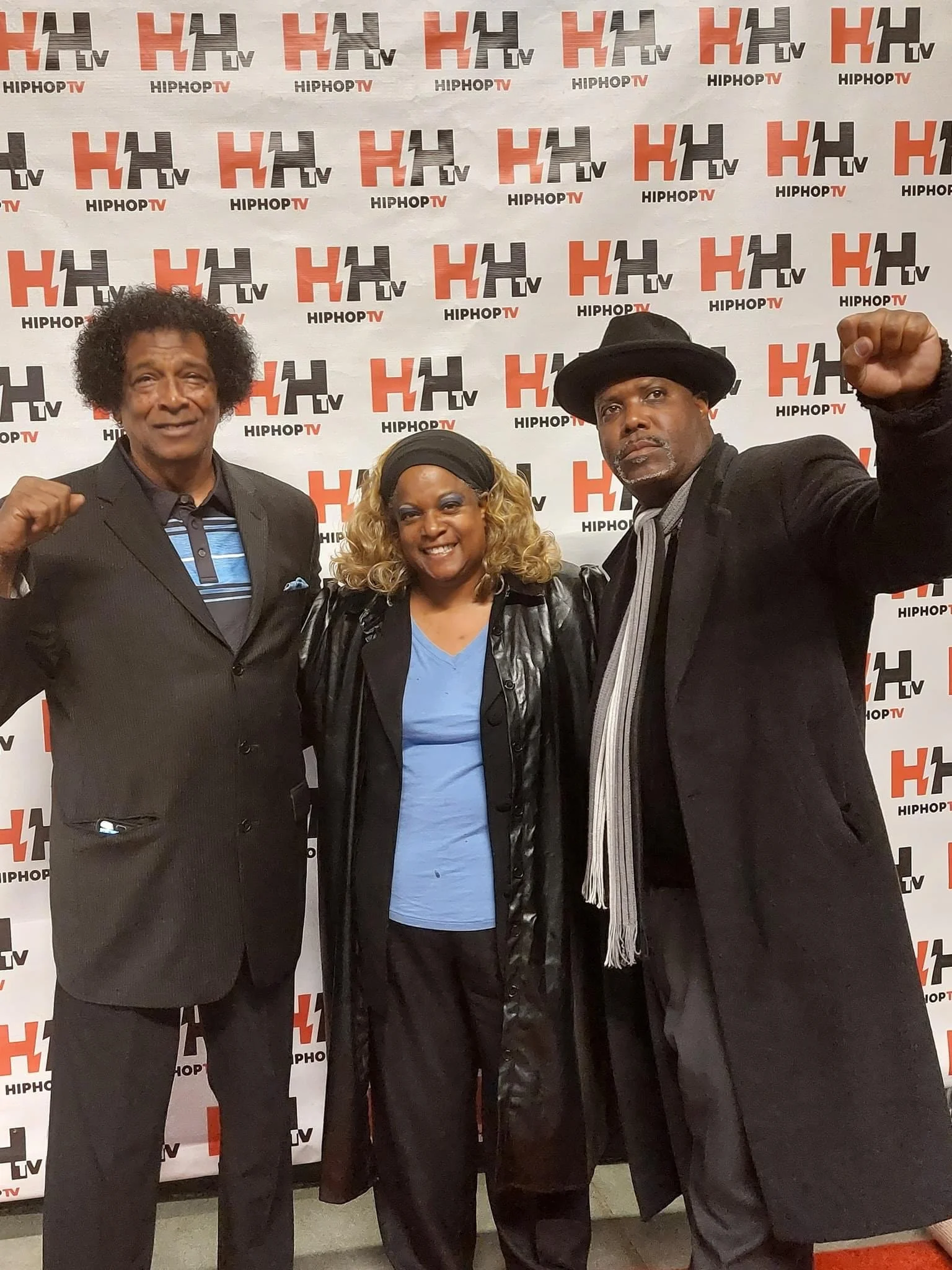 Dr Saturu Ned, his wife Dr Zafirah Ned & Shawn Granberry (HiphopTV)