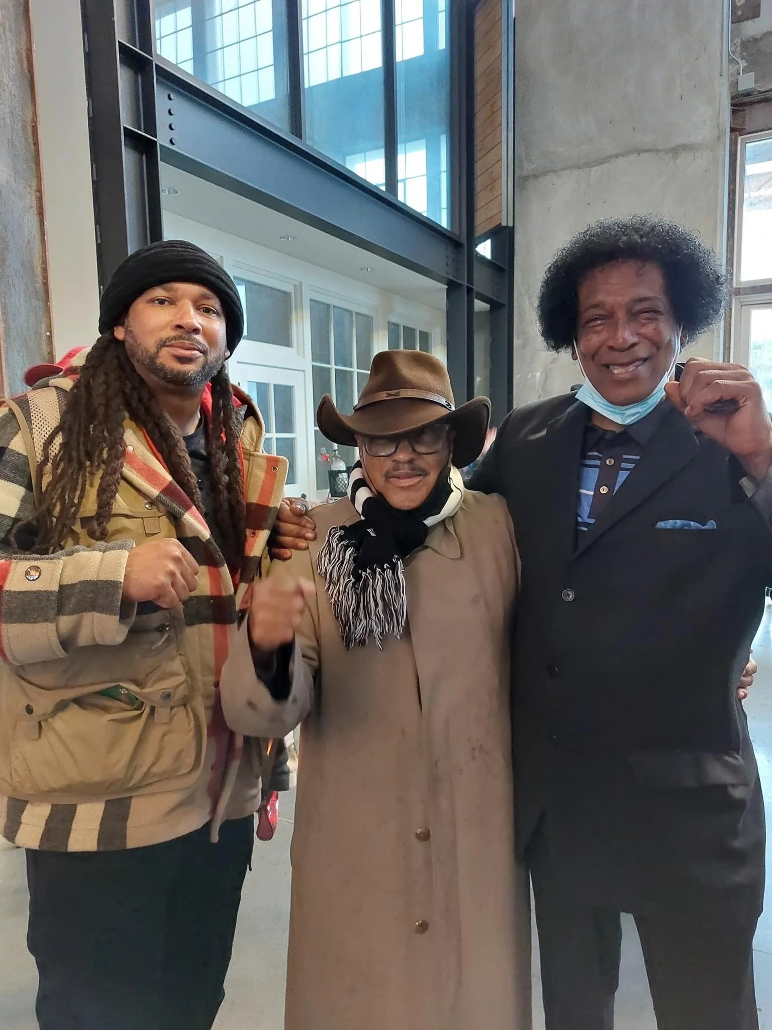 David Newton, Dr Melvin Newton & Dr Saturu Ned