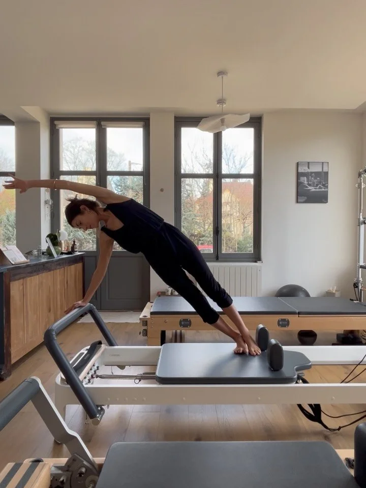 We are just getting cosy into a winter body.

Opening hips on the Tower 
Creating twists and bends on the Reformer 
Playing with our toes on the Cadillac

This is how we move #pilates 
Join us whenever you want.
With love,
N x