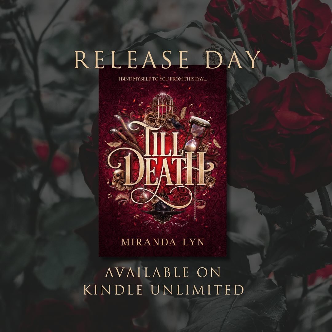 Happy Release Day to @authormirandalyn with her newest story Till Death! ❤️

I am so honored to be able to help Miranda on this amazing book and I cannot wait for more folks to pick it up! 

Till Death is now available to grab on Kindle Unlimited and