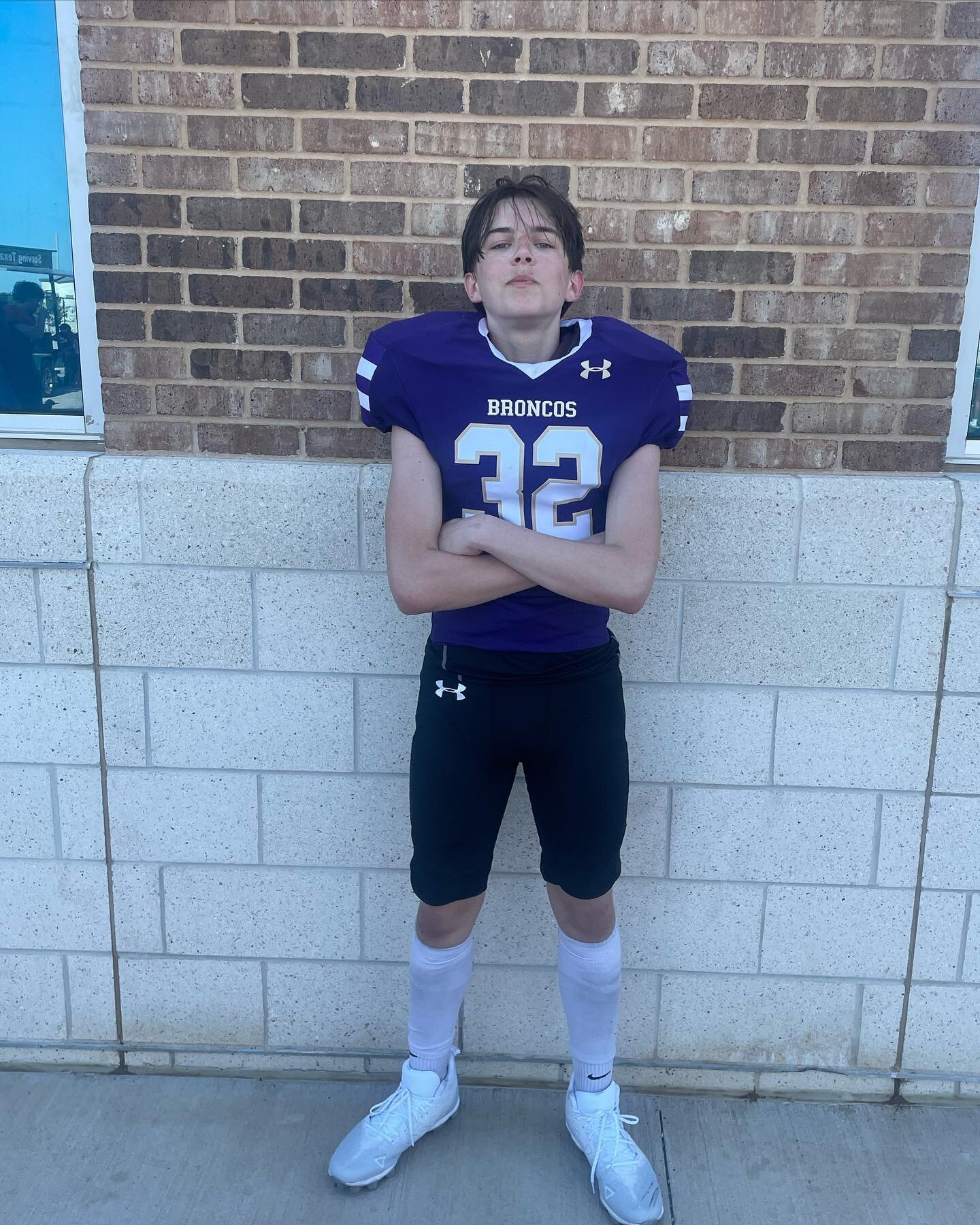 Loved watching my football 🏈 player tonight in his spring game. Excited to cheer on the Denton bronco football team next fall 

@holden_mallouf #newus #dentonbroncos #dhsfootball #dentonhighschool #dentonisd #springfootball