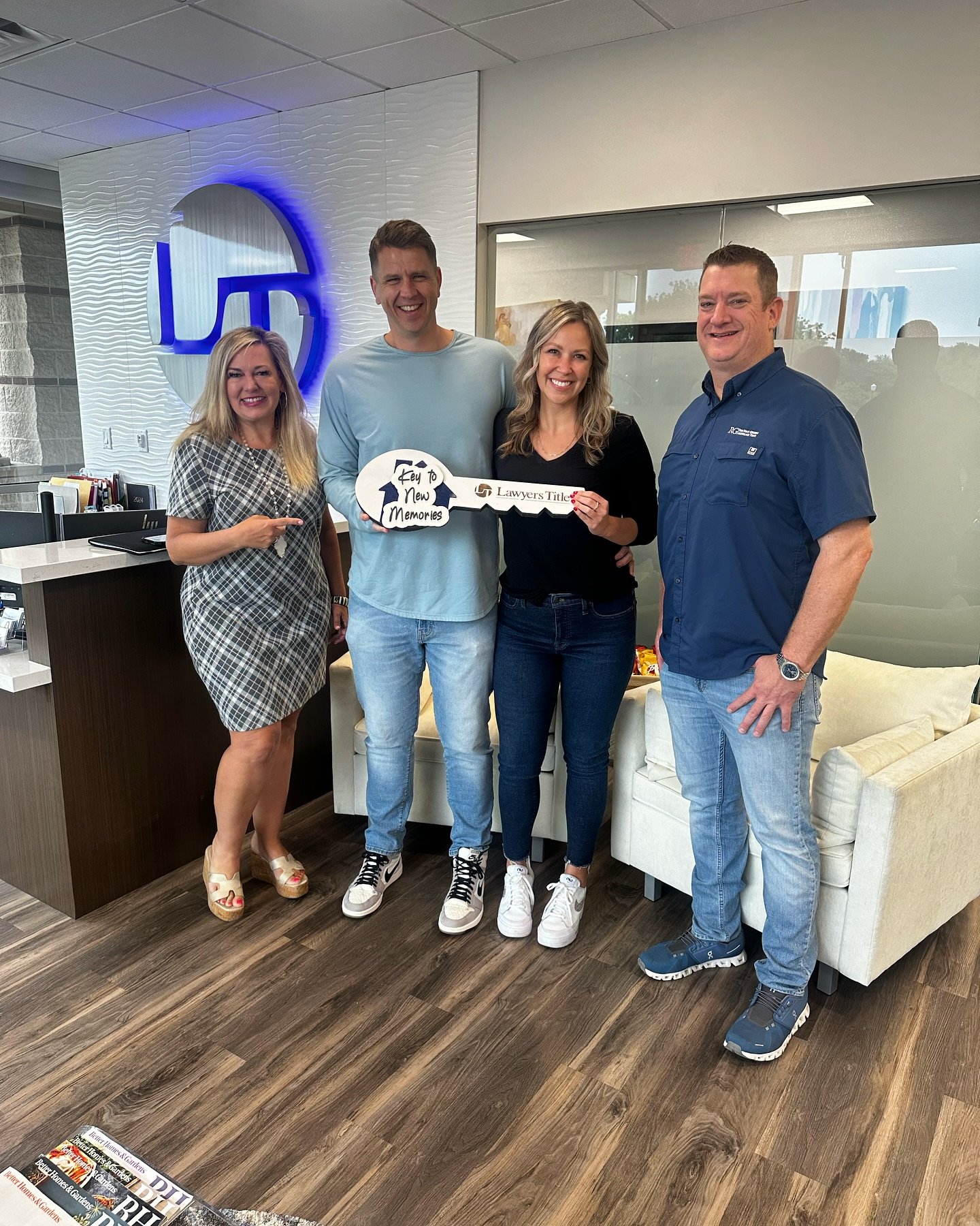 Happy Closing Day to this fabulous couple! 
Andy and Lacey you were absolutely great to work with. I hope you enjoy your beautiful home in Carrollton.

Shout out to Ryan Grubbs for getting everything cleared to close so quickly and the appraisal done