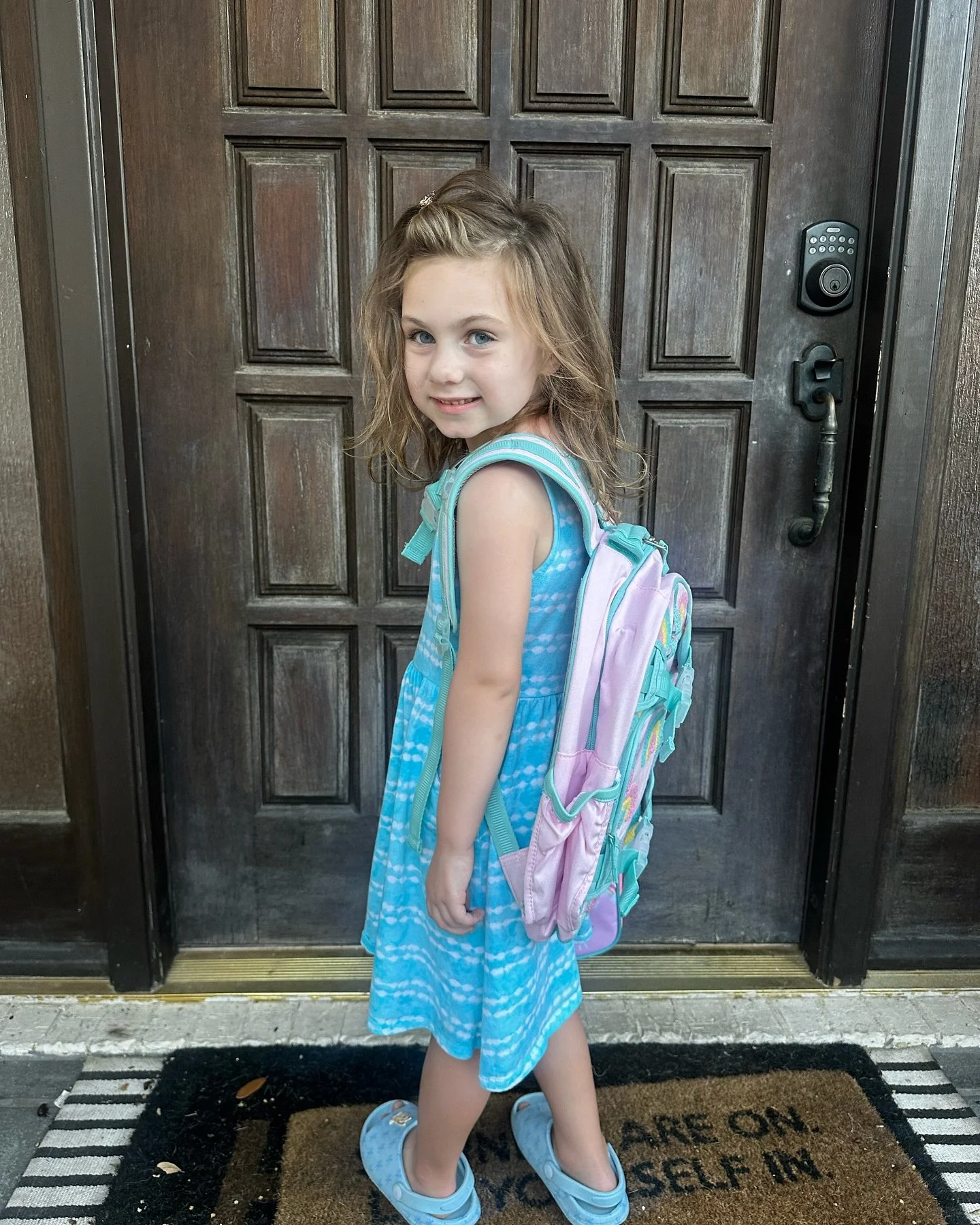 I can&rsquo;t believe our sweet little niece starts Kindergarten next week at Nelson. 

My kids are past the age of picking out fun backpacks 🎒 so I jumped at the opportunity to let Danica pick one out. Thank you Kim and Chad for letting me treat he