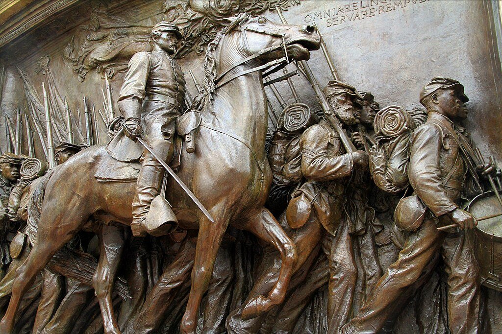 The Robert Gould Shaw 54th Massachusetts Regiment Memorial