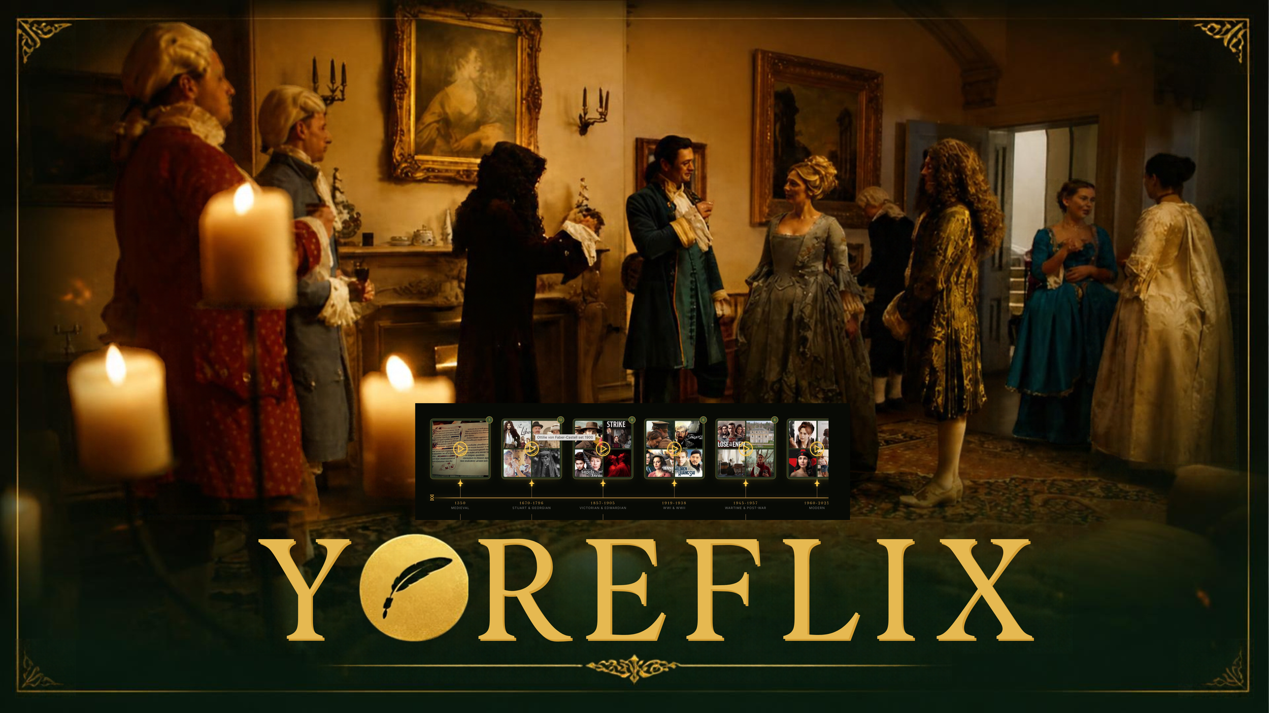 Ep. 96 - YOREFLIX - Historical Drama Streaming for History Lovers - A Conversation with Founder Imogen Cooper
