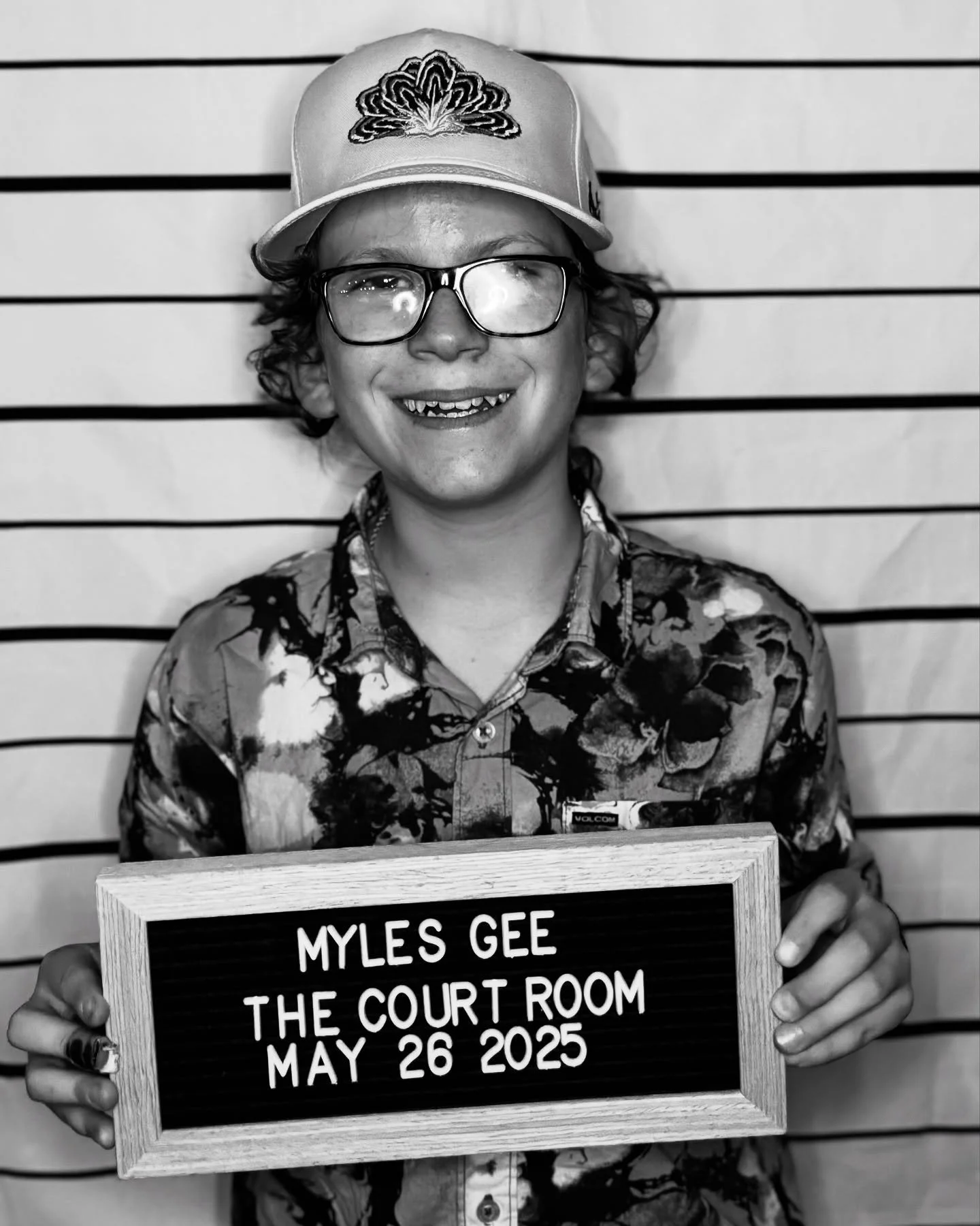 MYLES GEE

Arraignment : 05/26/2025 7PM

Myles Gee is a 13-year-old bluegrass phenom from western Kentucky with a guitar in his hands and an old soul in his songs. Whether he&rsquo;s picking at MerleFest or shredding alongside Billy Strings at Bridge