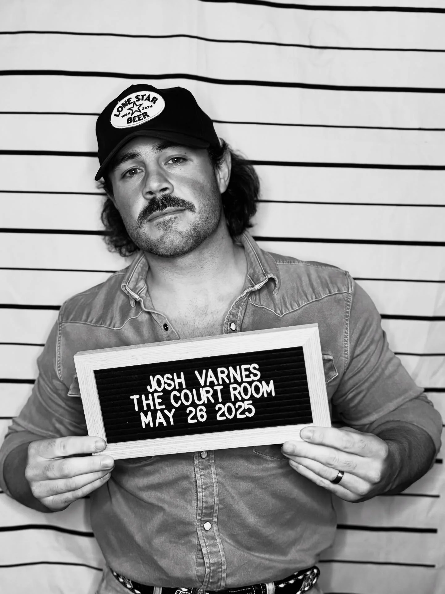 JOSH VARNES 

&bull; repeat offender &bull;

Josh Varnes is a Nashville-based country singer-songwriter originally from San Antonio, Texas. A former traveling nurse, he brings heartfelt storytelling and classic country vocals to stages across Music C