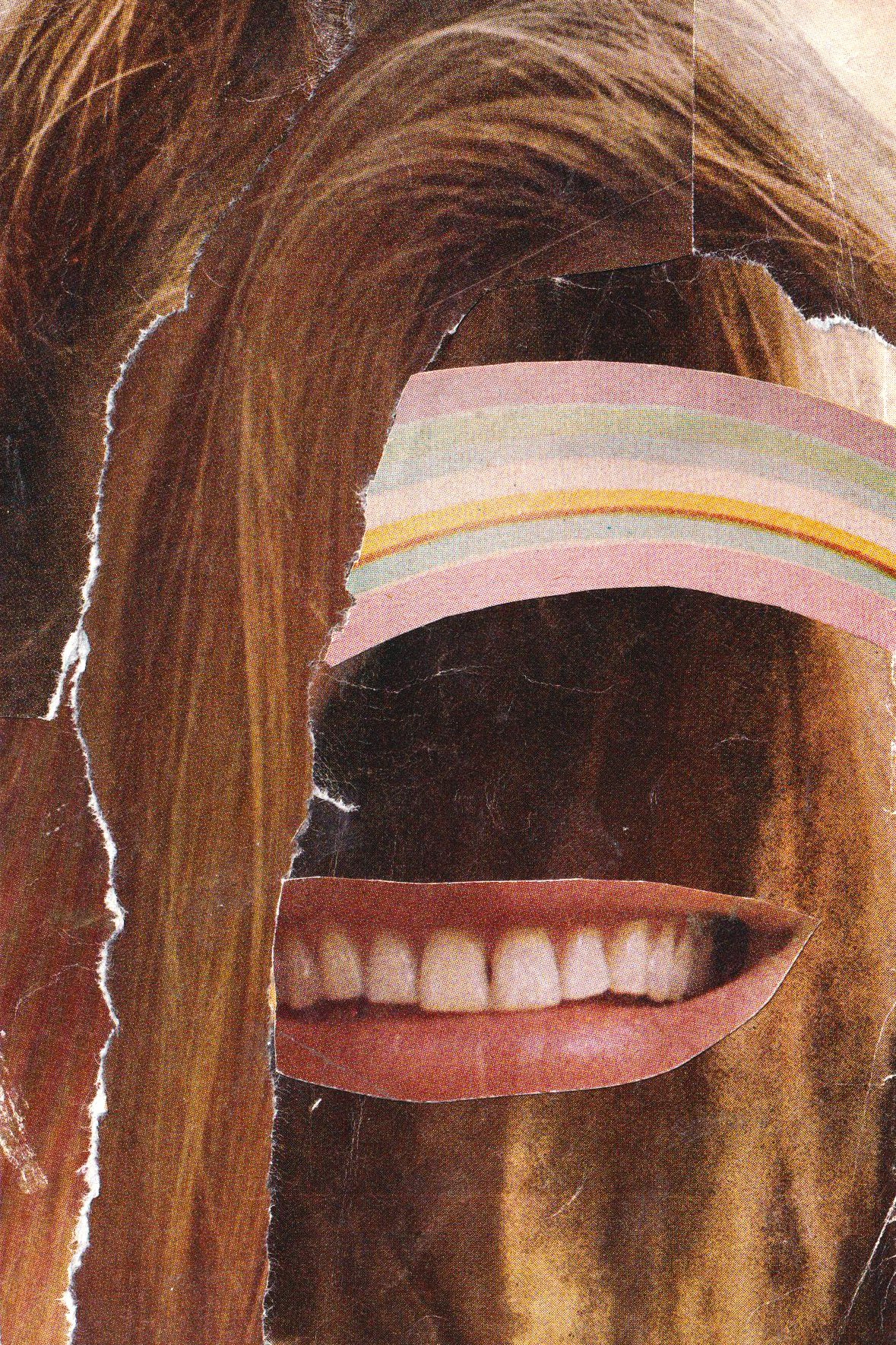 Hair and Smile Collage, 2020