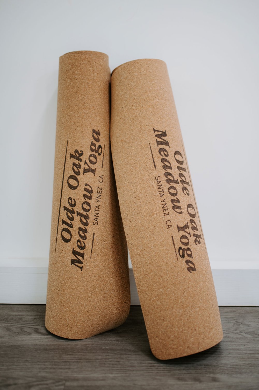 High Quality Cork Yoga Mat - Olde Oak Meadow Yoga Santa Ynez