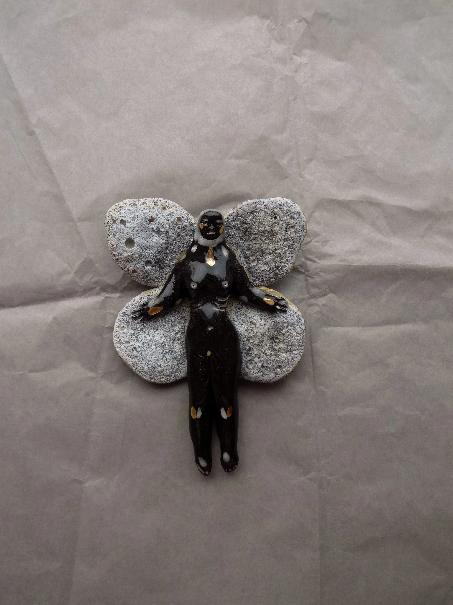 Black Lava Winged Lady