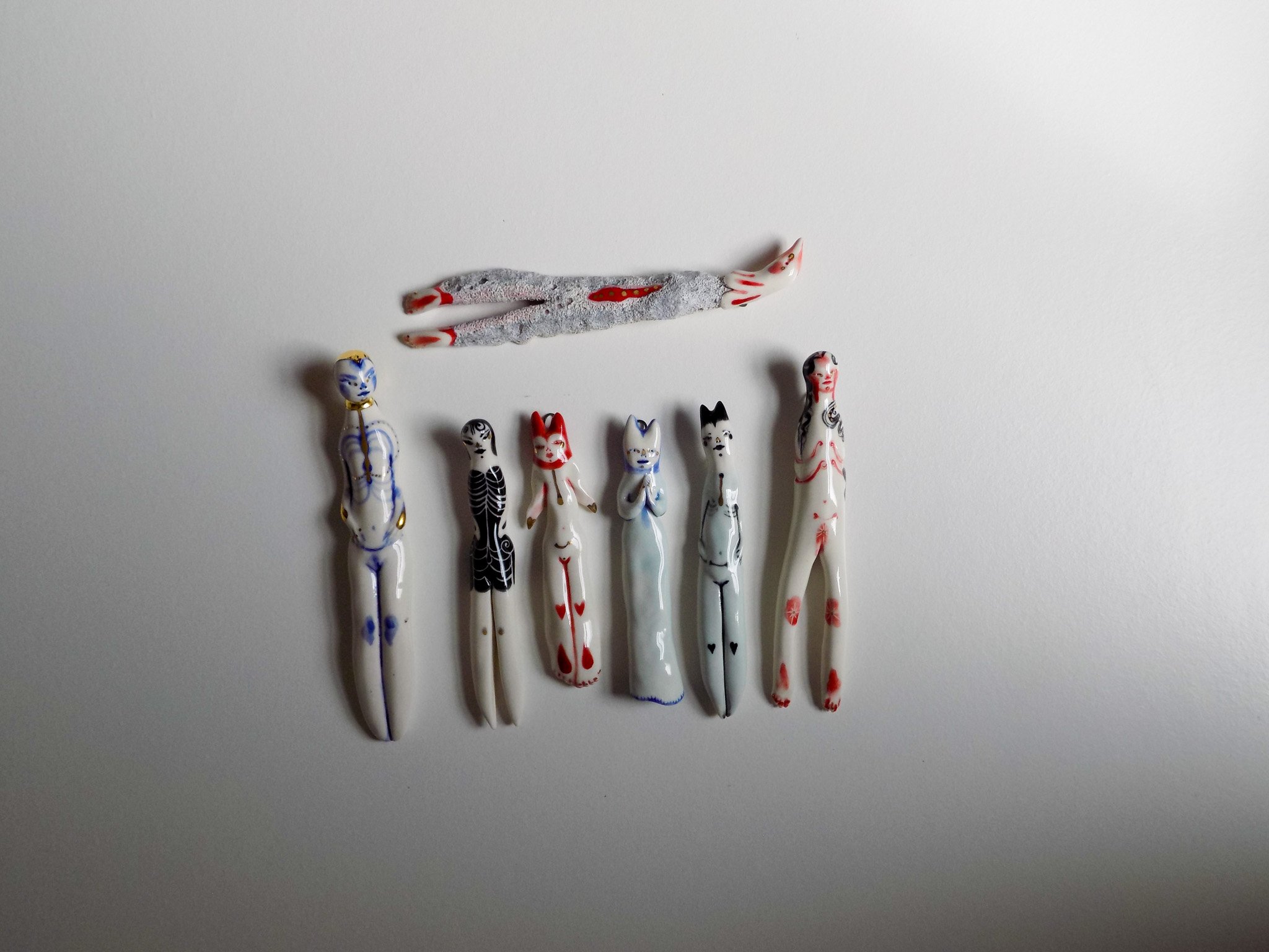 Porcelain Little Ladies