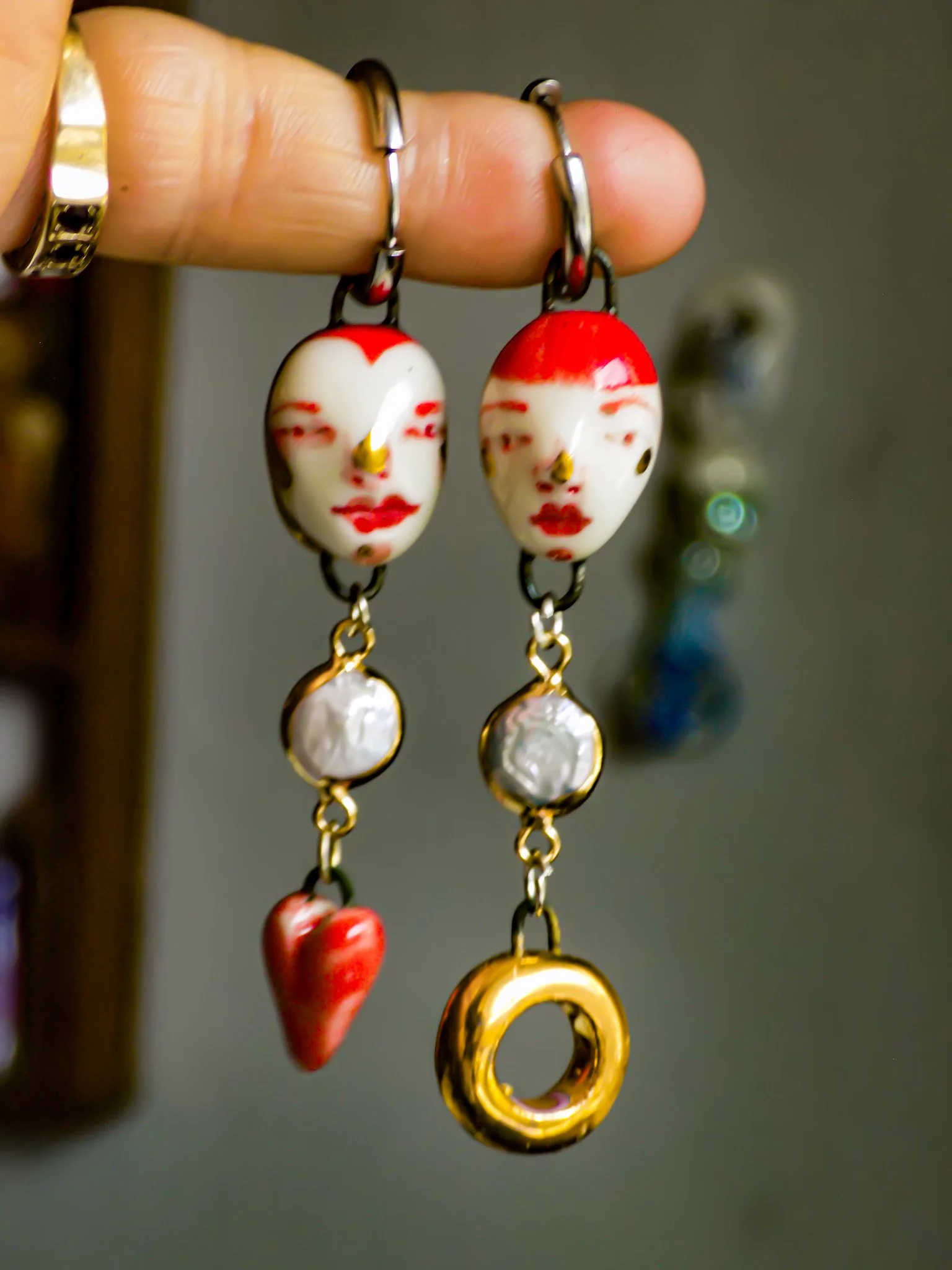 Porcelain Earrings