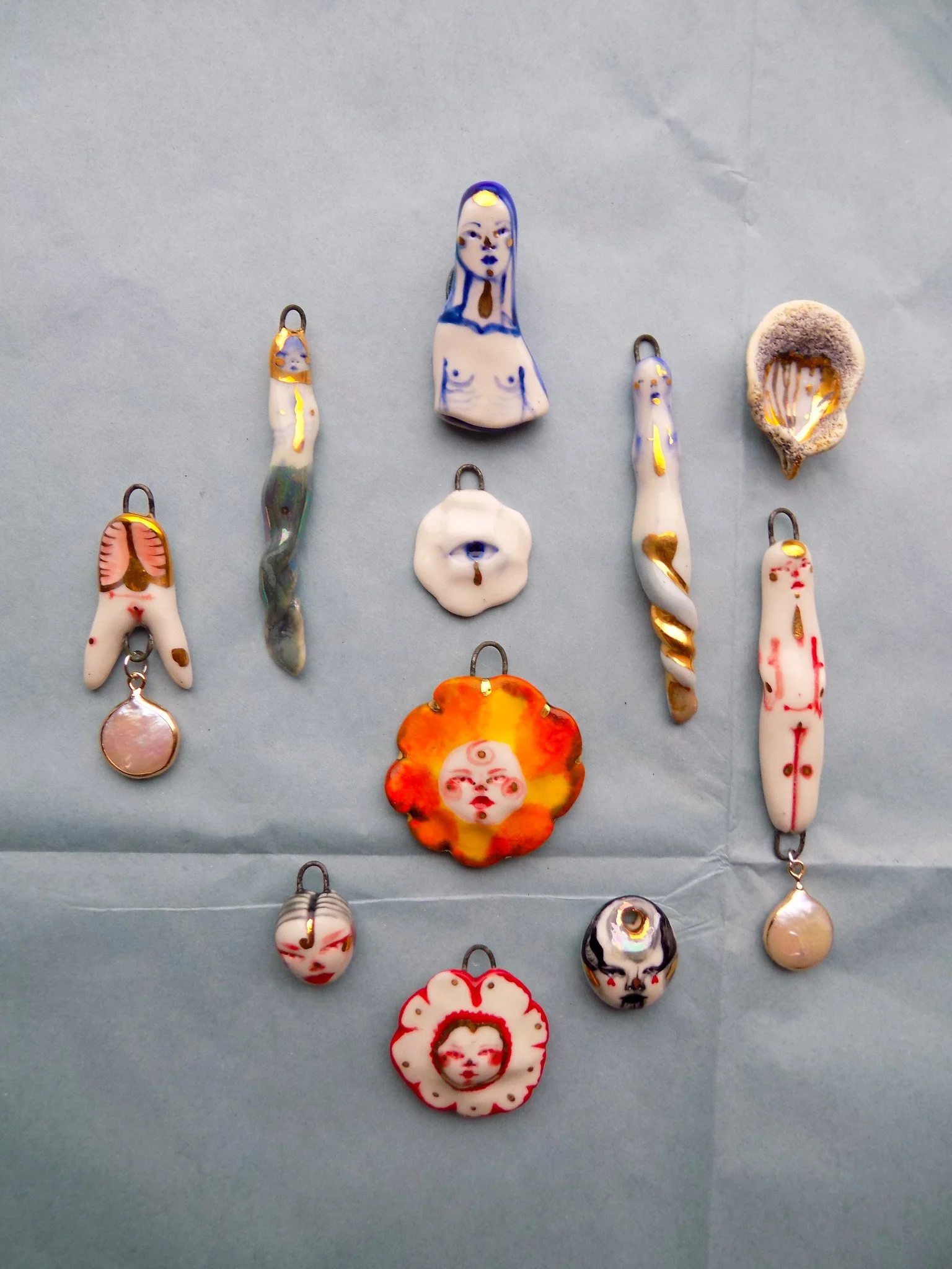 porcelain charm