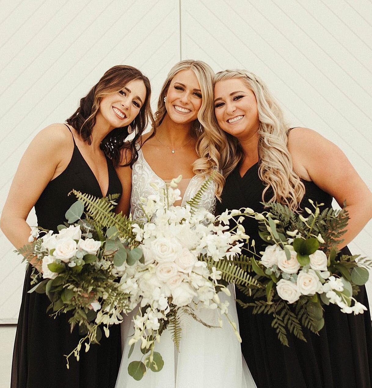 Wedding season is here!! Let us help make your big day even more special 🤍

Hair &amp; makeup by @hilary.embry, @hairmagicmace, @a.buller.beauty, and @ssaskinmakeupartistry
