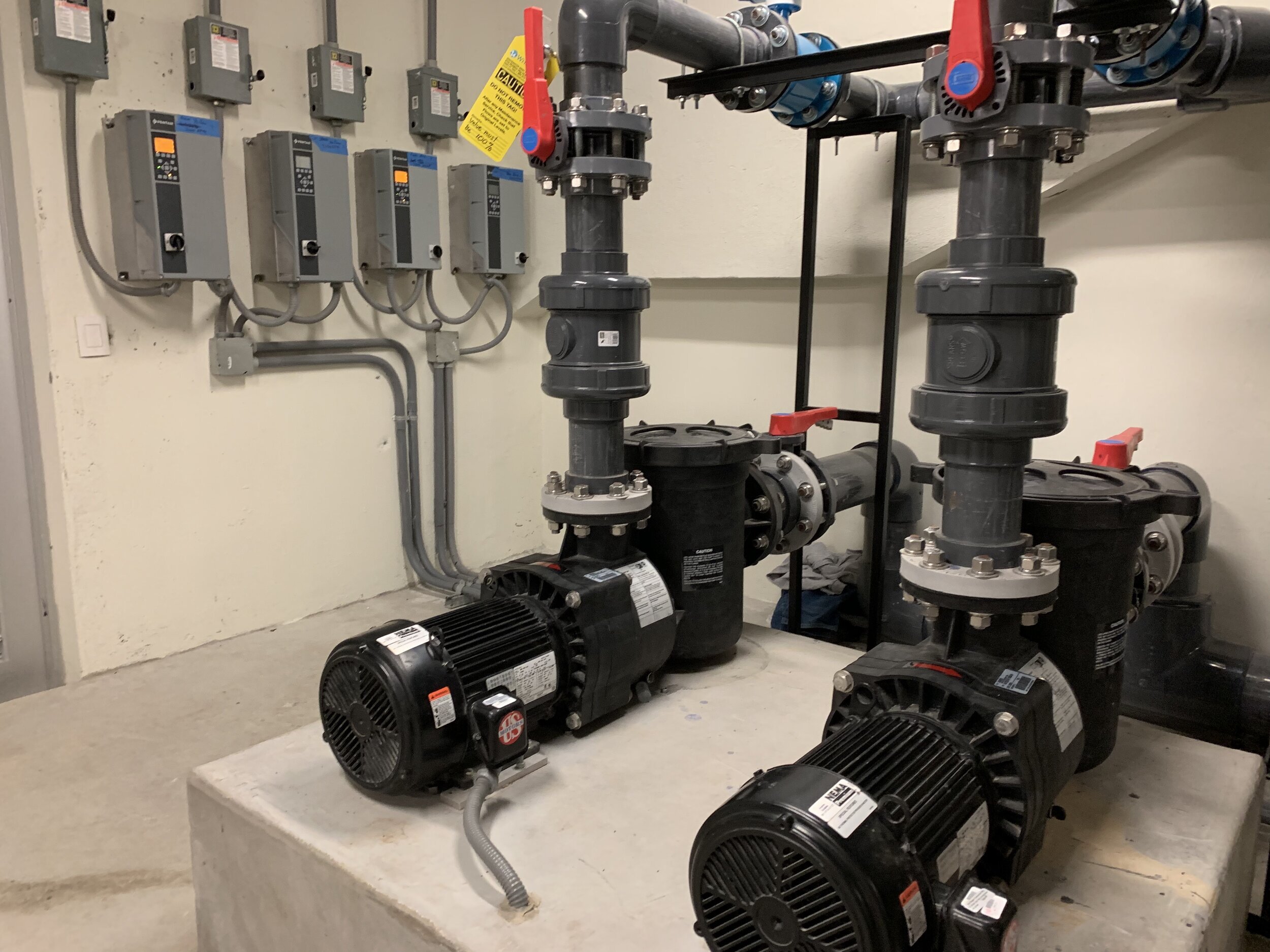 Upgrade Pump Room Equipment — Parks & Rec Business (PRB)