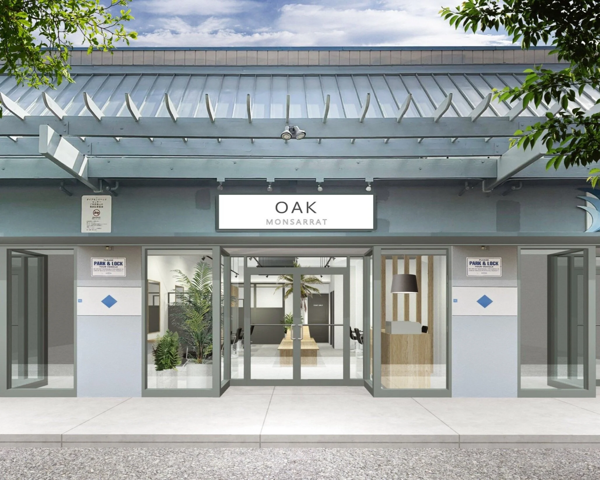 Oak Monsarrat Salon