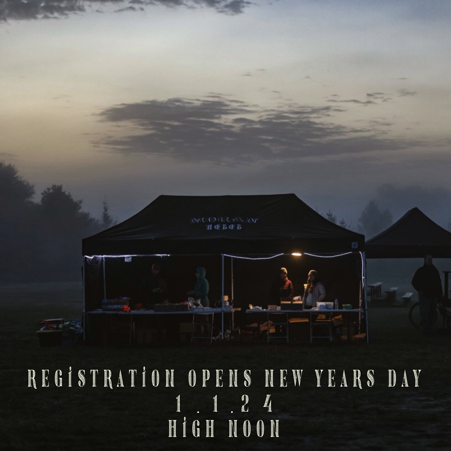 Friendly reminder that registration opens NYD at high noon. Join us for 33, 66, or 166 miles of Pure Upper Michigan Hiawatha National Forest Gravel Glory!