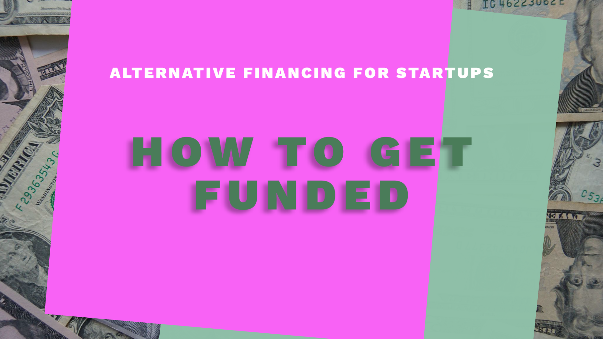Alternative Capital Series: Startup Funding