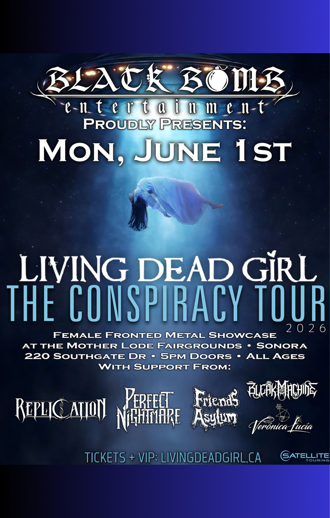 Living Dead Girl brings the Conspiracy Tour to Sonora