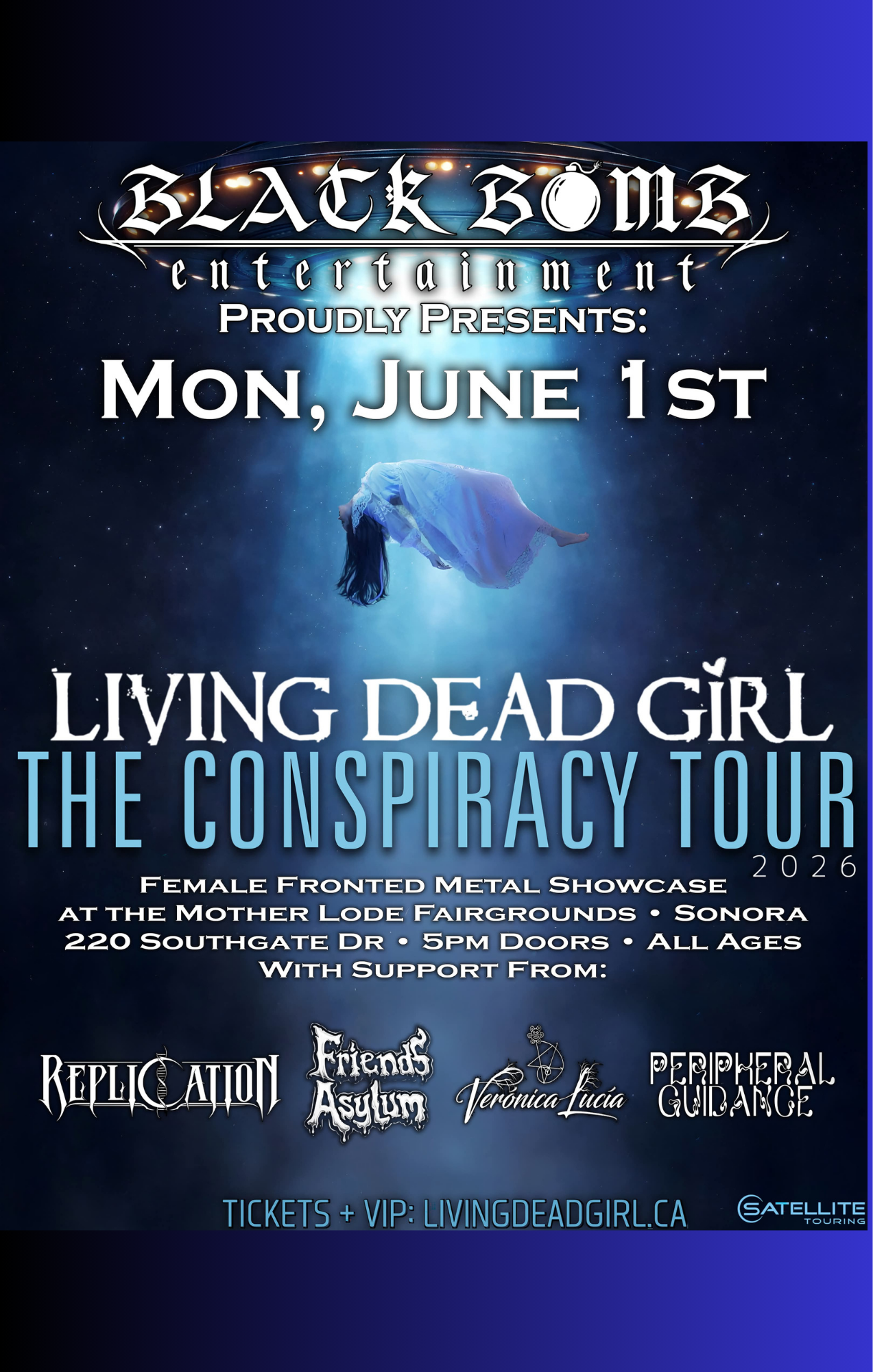 Living Dead Girl brings the Conspiracy Tour to Sonora