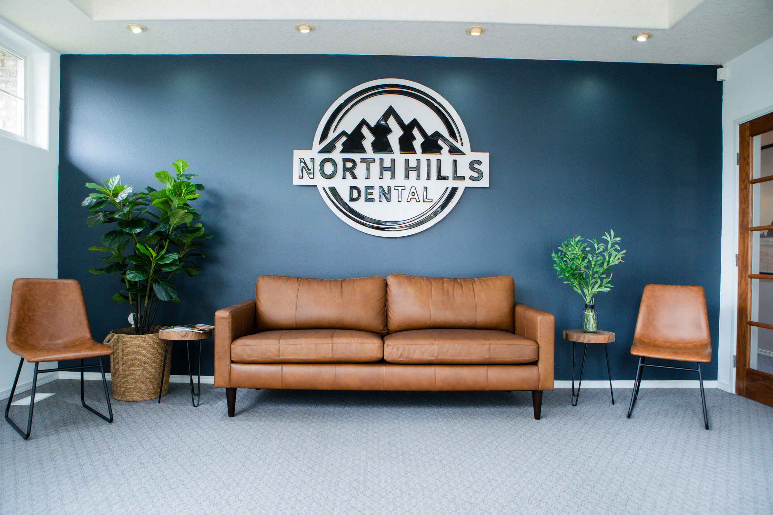 Make yourself comfortable in our foyer.